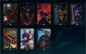Conta LoL (44 skins , 98 campeôes) com ícones raros