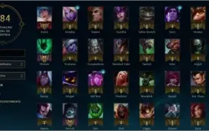 Conta LoL (44 skins , 98 campeôes) com ícones raros