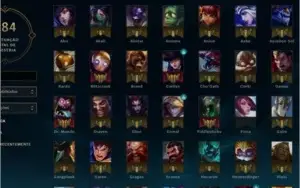 Conta LoL (44 skins , 98 campeôes) com ícones raros