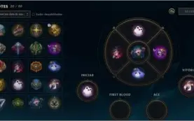 Conta LoL (44 skins , 98 campeôes) com ícones raros