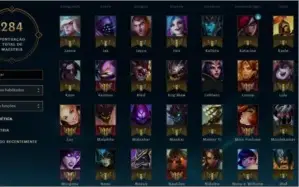 Conta LoL (44 skins , 98 campeôes) com ícones raros
