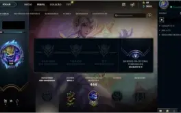 Conta League of Legends S9 Diamante II , S8 Platina 1