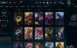 Conta League Of Legends ( 332 Skins ) Lv 349