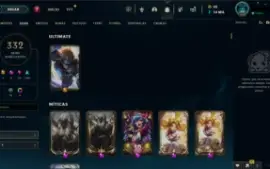 Conta League Of Legends ( 332 Skins ) Lv 349
