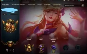 CONTA LOL GOLD2 105 CHAMPS 41 SKINS