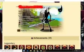 Conta de Aqw rara (Vindicator, Darkside) 130 espaços na bag
