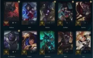 League of Legends conta  lvl 30+ gold 1