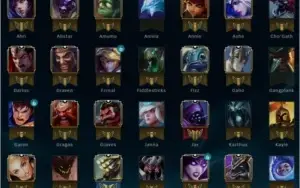 Conta Diamante 3 League Of Legends - 55 Campeões 11 Skins