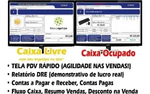 Sistema P/ Loja, Controle De Estoque, Pdv, Caixa, Vendas