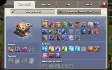 Clash of clans cv11semi fullConta barato
