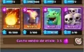 MELHOR PREÇO:  CONTA CLASH ROYALE 3 LENDÁRIAS LVL 9