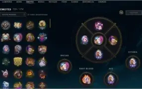 Conta lol 355 Skins Platina 4