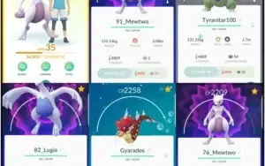 Conta Pokémon GO Nível 35 Time Instinct - Todos os Lendários