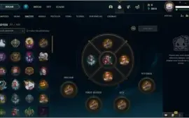 CONTA LEAGUE OF LEGENDS MESTRE // 50 CAMPEÕES // MMR ALTO