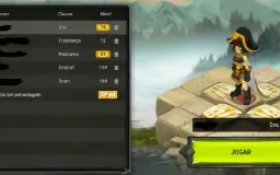 Conta Dofus Lvl 200 - Tal Kasha - Full Scroll + Kamas