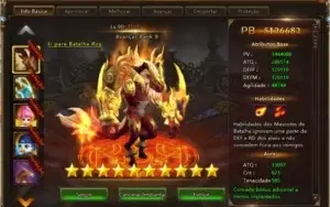 Conta League of Angels 2 VIP 5 LVL 77 PB 8864K Server 608