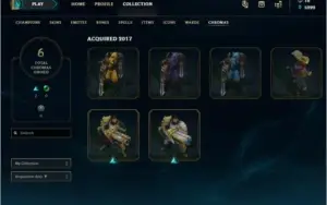 Conta Diamante 3 League of Legends