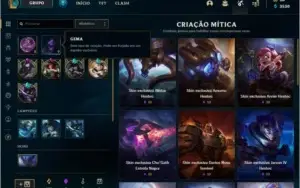CONTA COM MORGANA VITORIOSA + 183 SKINS