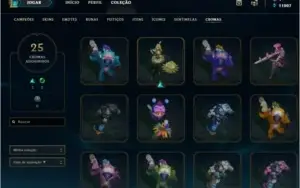 Conta de Lol