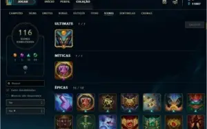 Conta de Lol