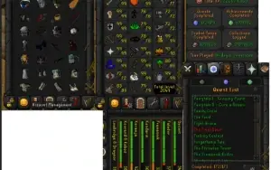 Conta Top Main Osrs, 4 Pet