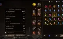 Conta Diablo Immortal, Barbaro/Cruzado 1290 de Res