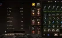 Conta Diablo Immortal, Barbaro/Cruzado 1290 de Res