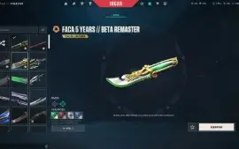 Conta Valorant Skins Do Champions E Faca Do Beta