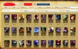 Conta league of legends lvl 30  OURO IV  80 personagens