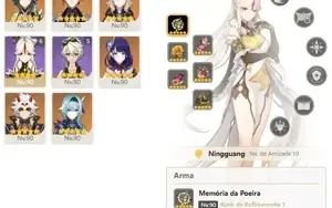 CONTA GENSHIN AR58 - ITTO ALBEDO ZHONGLI E+ 6 ARMAS 5⭐