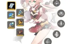 CONTA GENSHIN AR58 - ITTO ALBEDO ZHONGLI E+ 6 ARMAS 5⭐