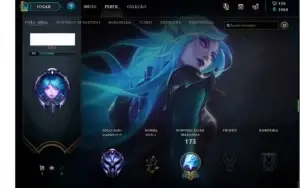 Conta de league of legends Diamante 4