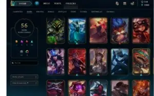 Conta de league of legends Diamante 4