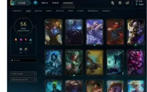 Conta de league of legends Diamante 4
