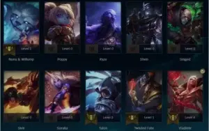 Conta League of Legends D2 (D1 - Mestre MMR) 81% Winrate