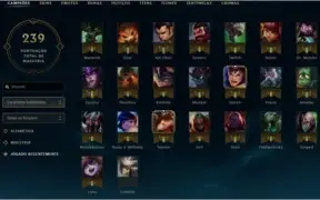 Conta de League OF Legends Lev:47 Champions:84 Skin:19