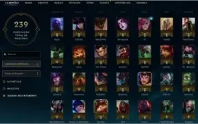 Conta de League OF Legends Lev:47 Champions:84 Skin:19