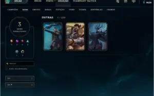 conta lol level 30 unranked