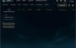 conta lol level 30 unranked