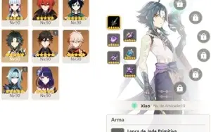 CONTA PREMIUM GENSHIN AR59 ⭐15 LENDÁRIOS⭐8 ARMAS 5⭐ E MAIS