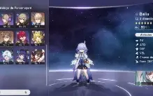Conta Honkai Star - Acheron C2+Bronya C1+Gepard+Bailu+Jingli