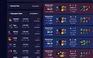 Conta smurf D3, mmr buffado, queue d1/master