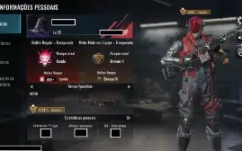 vendo conta Blood Strike PC e MOBILE RANK LENDA TOP 100 M700