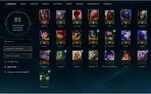 Conta de league of legends na MD3 GOLD 3