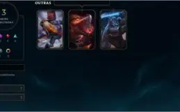 Conta de league of legends na MD3 GOLD 3