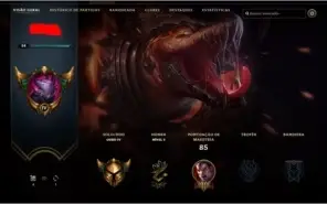 Conta de league of legends na MD3 GOLD 3