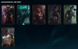 conta league of legends