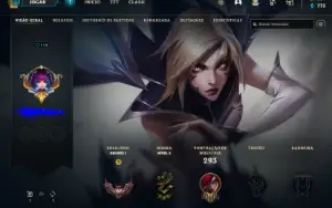 conta league of legends