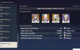 Conta Genshin - AR 57 - Todos os arcontes