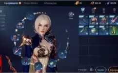 CONTA Mir4 Lv 62 64 pp (FARMA LIVRE SERPENTES E BICHEON)